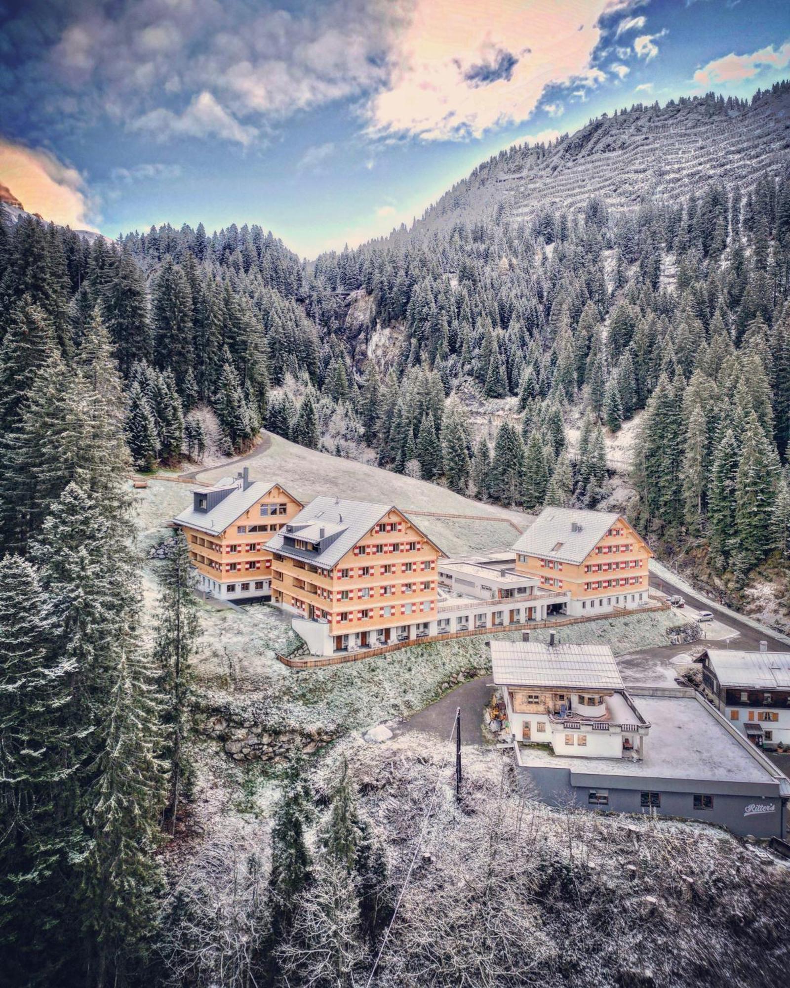 Berghaus Schroecken - Hotel Apartments Spa Exteriér fotografie