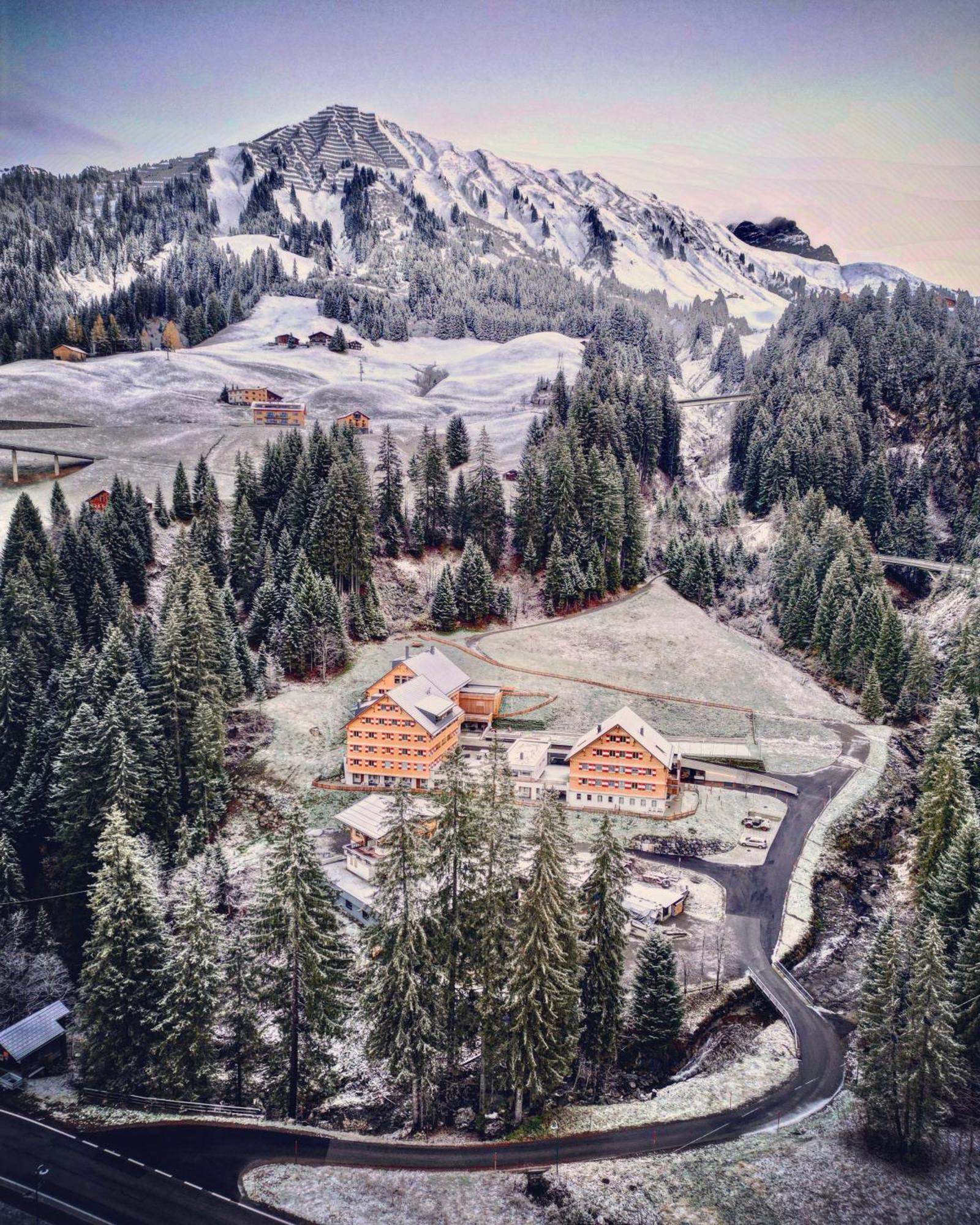 Berghaus Schroecken - Hotel Apartments Spa Exteriér fotografie